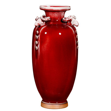 Compatible porzellan Jahrriesnge  for red ice crack vase cna0058 
