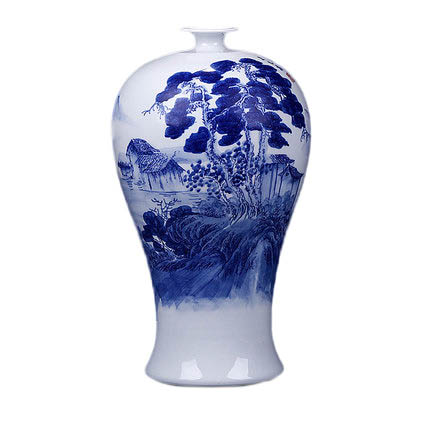 Compatible porzellan Jahrriesnge  for white and blue vase cna0537 