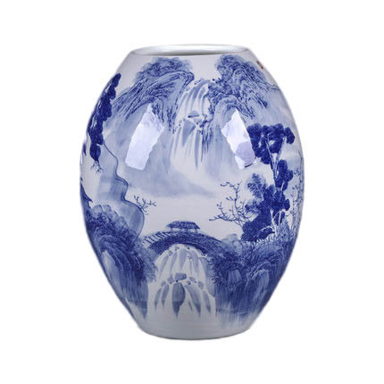 Compatible porzellan Jahrriesnge  for white and blue vase cna0538 
