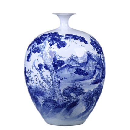 Compatible porzellan Jahrriesnge  for white and blue vase cna0541 