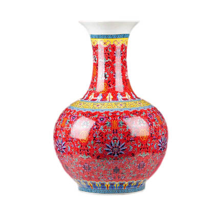 Compatible porzellan Jahrriesnge  for enamel colorful vase cna0619 