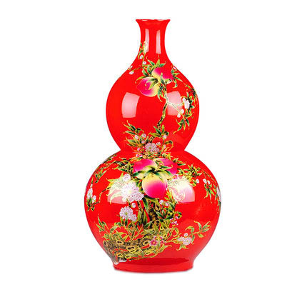 Compatible porzellan Jahrriesnge  for red gourd vase cna0721 