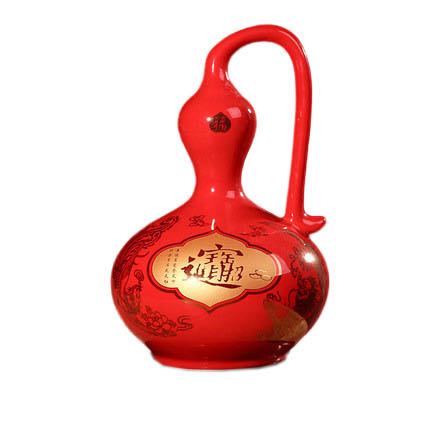 Compatible porzellan Jahrriesnge  for red gourd vase cna0860 