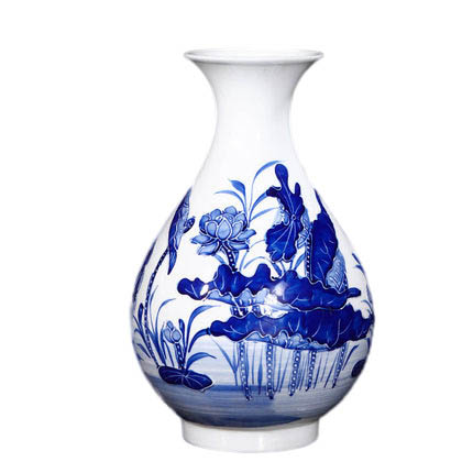 Compatible porzellan Jahrriesnge  for relief lotus vase cna0899 