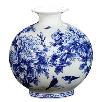 Compatible porzellan Jahrriesnge  for peony bone china vase cna0935 