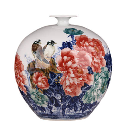 Compatible porzellan Jahrriesnge  for flowers and birds vase cna1109 