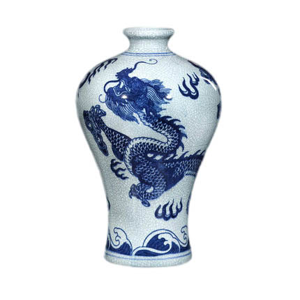 Compatible porzellan Jahrriesnge  for crack dragon vase cna1172 