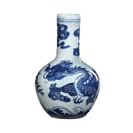 Compatible porzellan Jahrriesnge  for crack dragon vase cna1178 