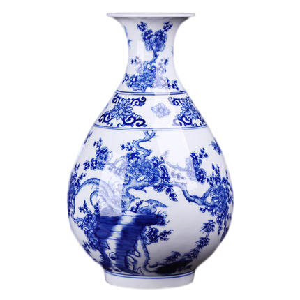 Compatible porzellan Jahrriesnge  for blue and white vase cna1331 