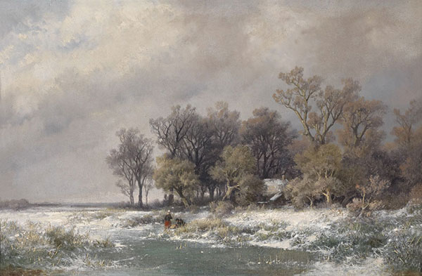 Compatible Landschaft JAHRRIESNGE  for winter-lpf01062 