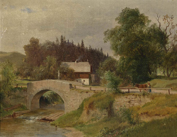 Compatible Landschaft JAHRRIESNGE  for stone-arch-bridge-lpf01291 