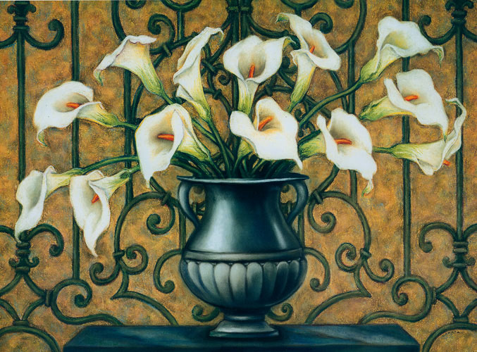 Compatible Blumen JAHRRIESNGE  for calla lily lpf04391 