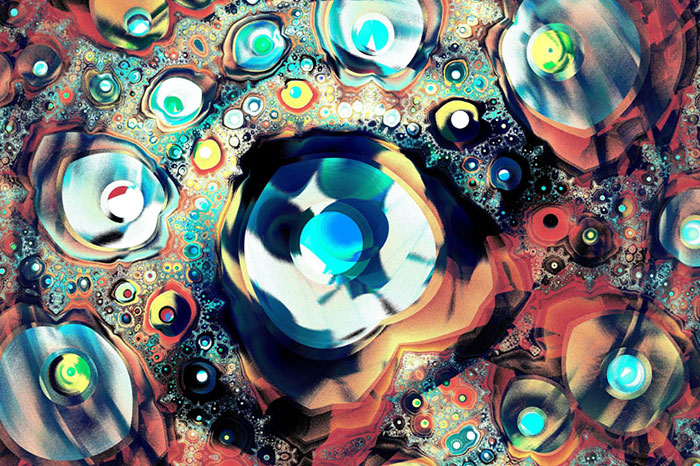 Compatible Abstrakt Jahrriesnge  for colorful-lpf05789 