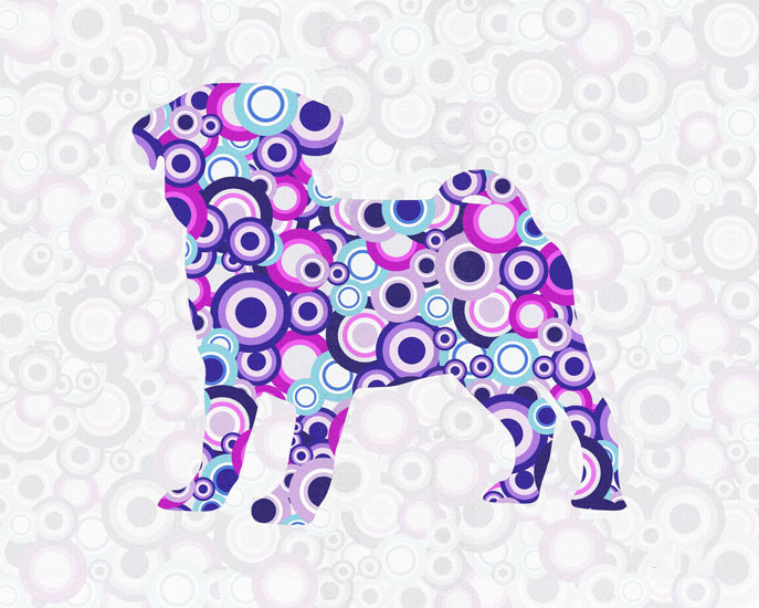 Compatible Abstrakt Jahrriesnge  for dog-lpf06581 