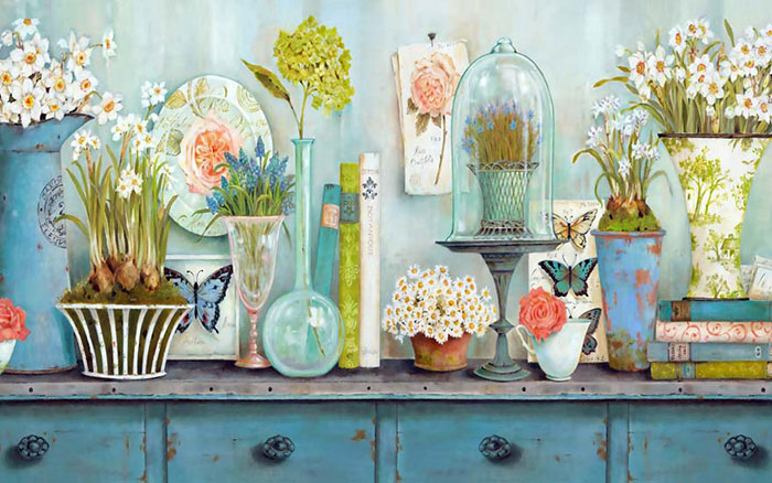 Compatible Blumen JAHRRIESNGE  for flowers-lpf06694 