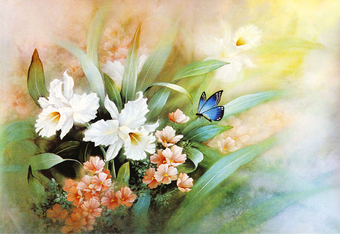 Compatible Blumen JAHRRIESNGE  for flowers-lpf07466 