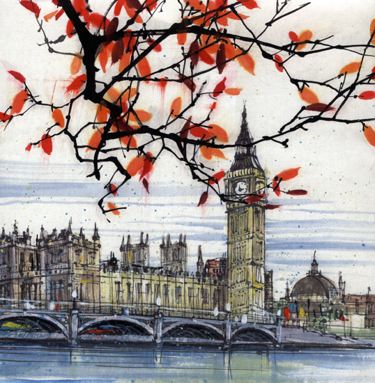 Compatible Landschaft JAHRRIESNGE  for red leaves lpf08224 