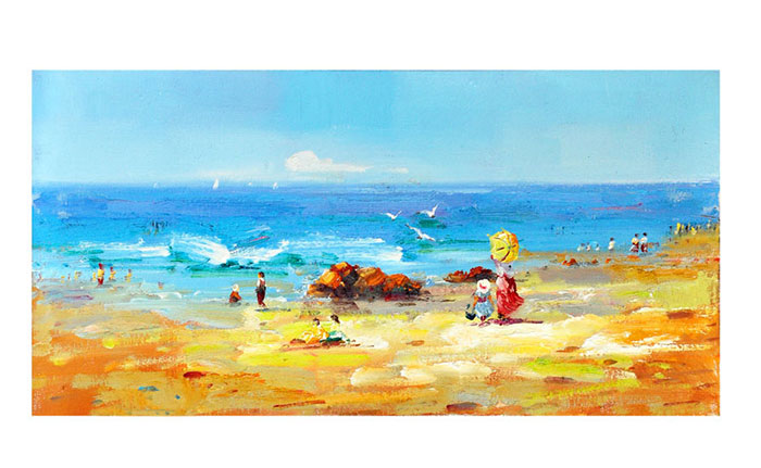 Compatible Landschaft JAHRRIESNGE  for beach lpf08695 