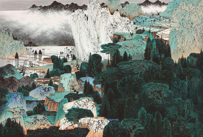 Compatible Landschaft JAHRRIESNGE  for hills lpf08878 