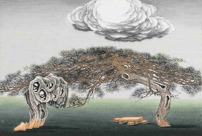 Compatible Landschaft JAHRRIESNGE  for trees lpf08879 