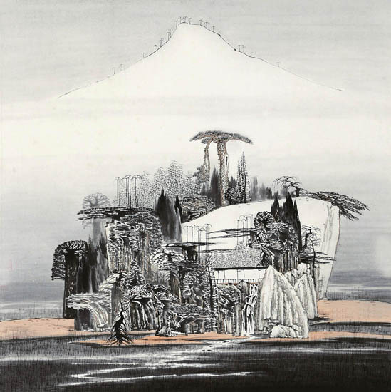 Compatible Landschaft JAHRRIESNGE  for hills lpf08927 