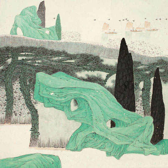 Compatible Landschaft JAHRRIESNGE  for hills lpf08933 