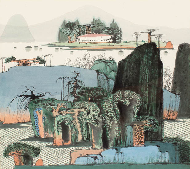 Compatible Landschaft JAHRRIESNGE  for hills lpf08941 