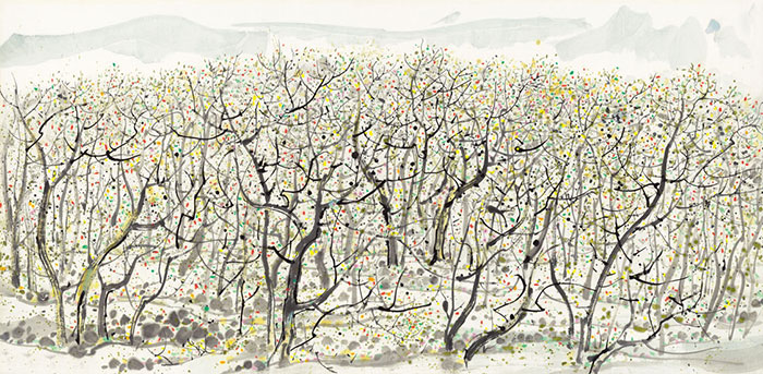 Compatible Landschaft JAHRRIESNGE  for trees lpf08979 