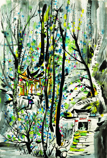 Compatible Landschaft JAHRRIESNGE  for trees lpf09069 