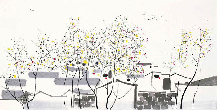 Compatible Landschaft JAHRRIESNGE  for trees lpf09125 