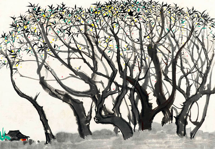 Compatible Landschaft JAHRRIESNGE  for trees lpf09159 