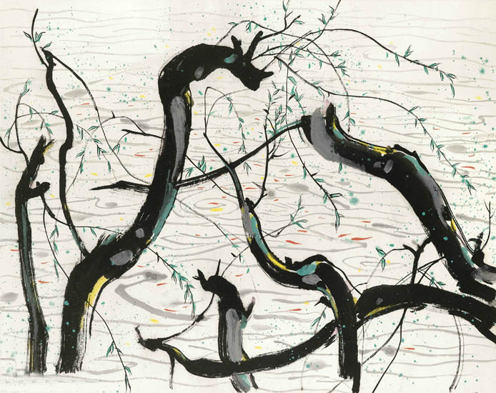 Compatible Landschaft JAHRRIESNGE  for trees lpf09175 