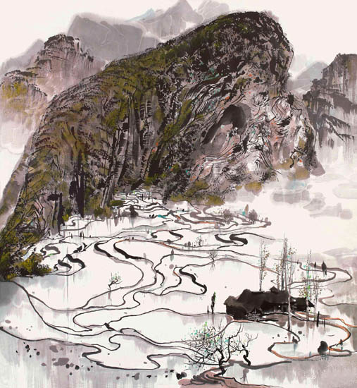 Compatible Landschaft JAHRRIESNGE  for hills lpf09274 