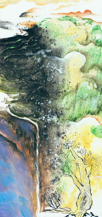 Compatible Landschaft JAHRRIESNGE  for trees lpf09553 