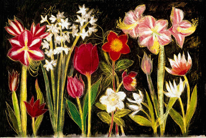 Compatible Blumen JAHRRIESNGE  for flowers lpf09833 