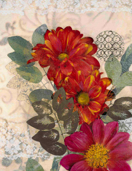 Compatible Blumen JAHRRIESNGE  for flowers lpf10273 