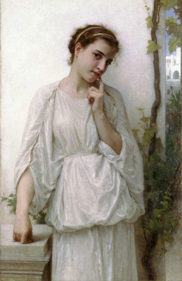 Compatible Porträt Jahrriesnge  for William Adolphe Bouguereau lpf11903 