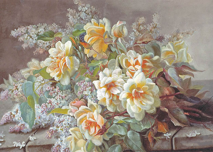 Compatible Stillleben Jahrriesnge  for flowers lpf13398 