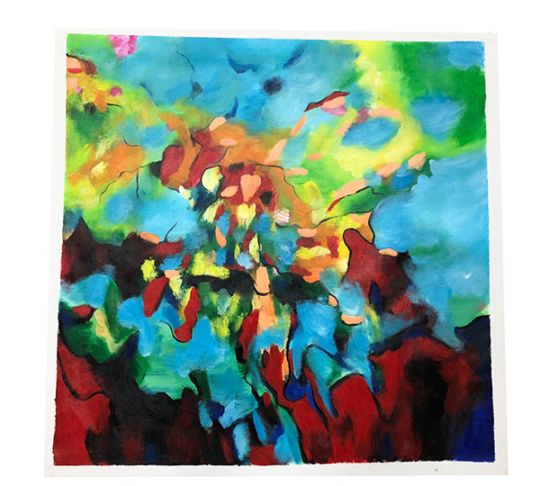 Compatible Ölgemälde JAHRRIESNGE  for draw-lpg0103 