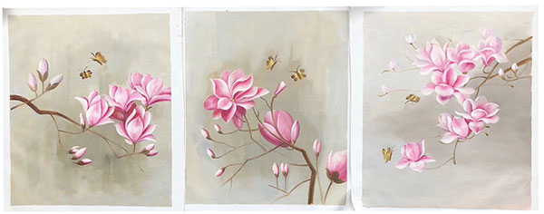 Compatible Ölgemälde JAHRRIESNGE  for fruit-lpg412 