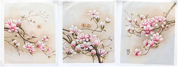 Compatible Ölgemälde JAHRRIESNGE  for fruit-lpg413 