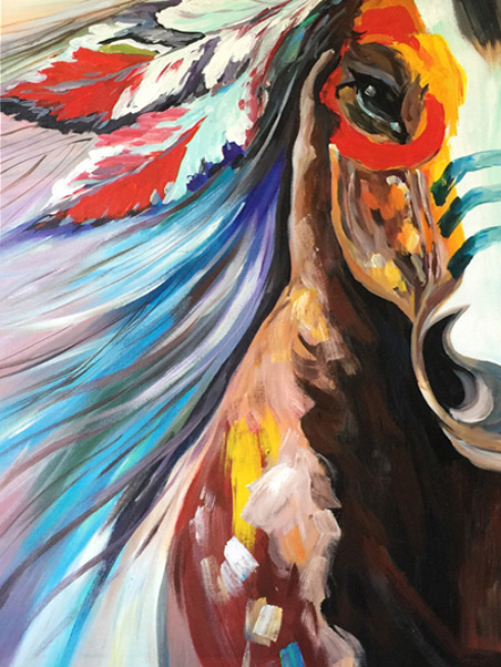 Compatible Tiere Jahrriesnge  for horse-lpg0524 