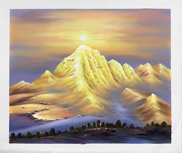 Compatible Landschaft JAHRRIESNGE  for mountain-lpg0557 