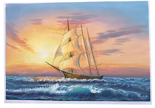 Compatible Landschaft JAHRRIESNGE  for sailboat-lpg0701 