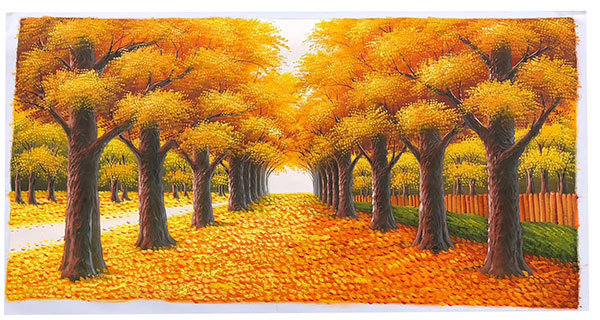 Compatible Landschaft JAHRRIESNGE  for golden-tree-lpg0711 