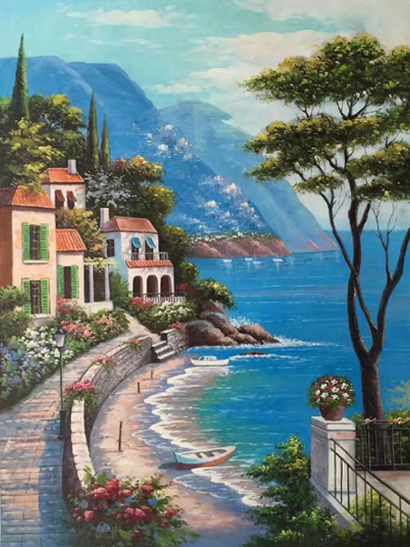 Compatible Landschaft JAHRRIESNGE  for city-by-the-sea-lpg0768 