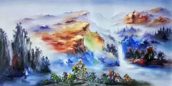 Compatible Landschaft JAHRRIESNGE  for mountains-lpg0773 