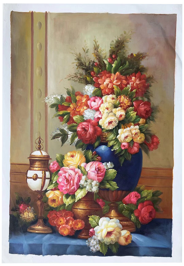 Compatible Stillleben Jahrriesnge  for vase-lamp-flower-fruit-lpg0829 