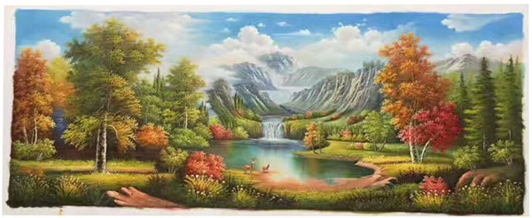 Compatible Landschaft JAHRRIESNGE  for sunrise-lpg1073 