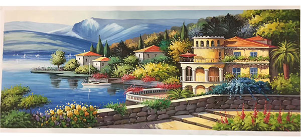 Compatible Landschaft JAHRRIESNGE  for city-by-the-sea-lpg1088 